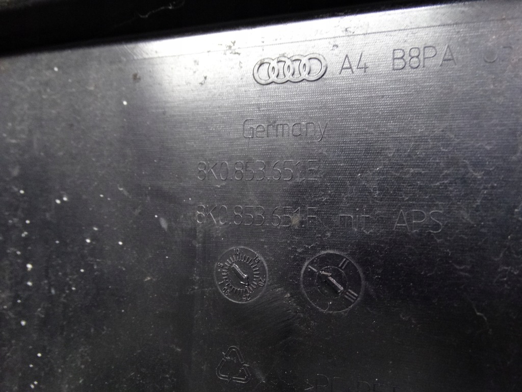фото №10, Audi a4 b8 s-line lift 8k0 11-15 решётка радиатора решётка радиатора bez pdc 8k0853651e оригинальный