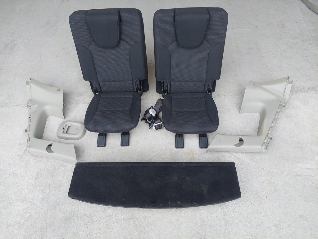 фото №3, Сидіння заднє сидіння сидіння iii ряд комплект kia carens iv