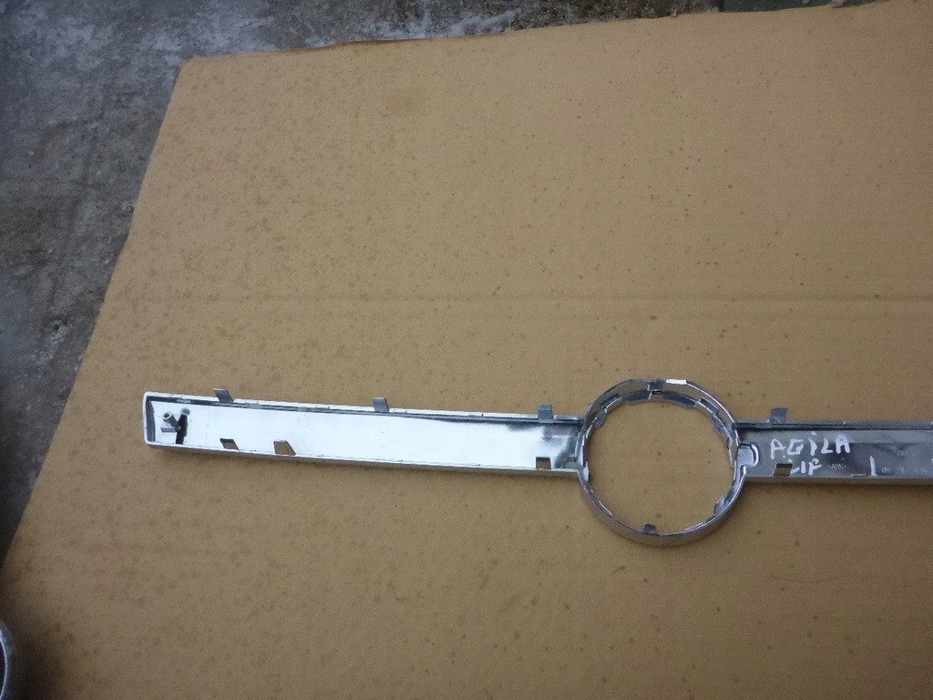 фото №6, Opel agila lift 04-07 молдинг хром решітка радіатора nowa оригінал