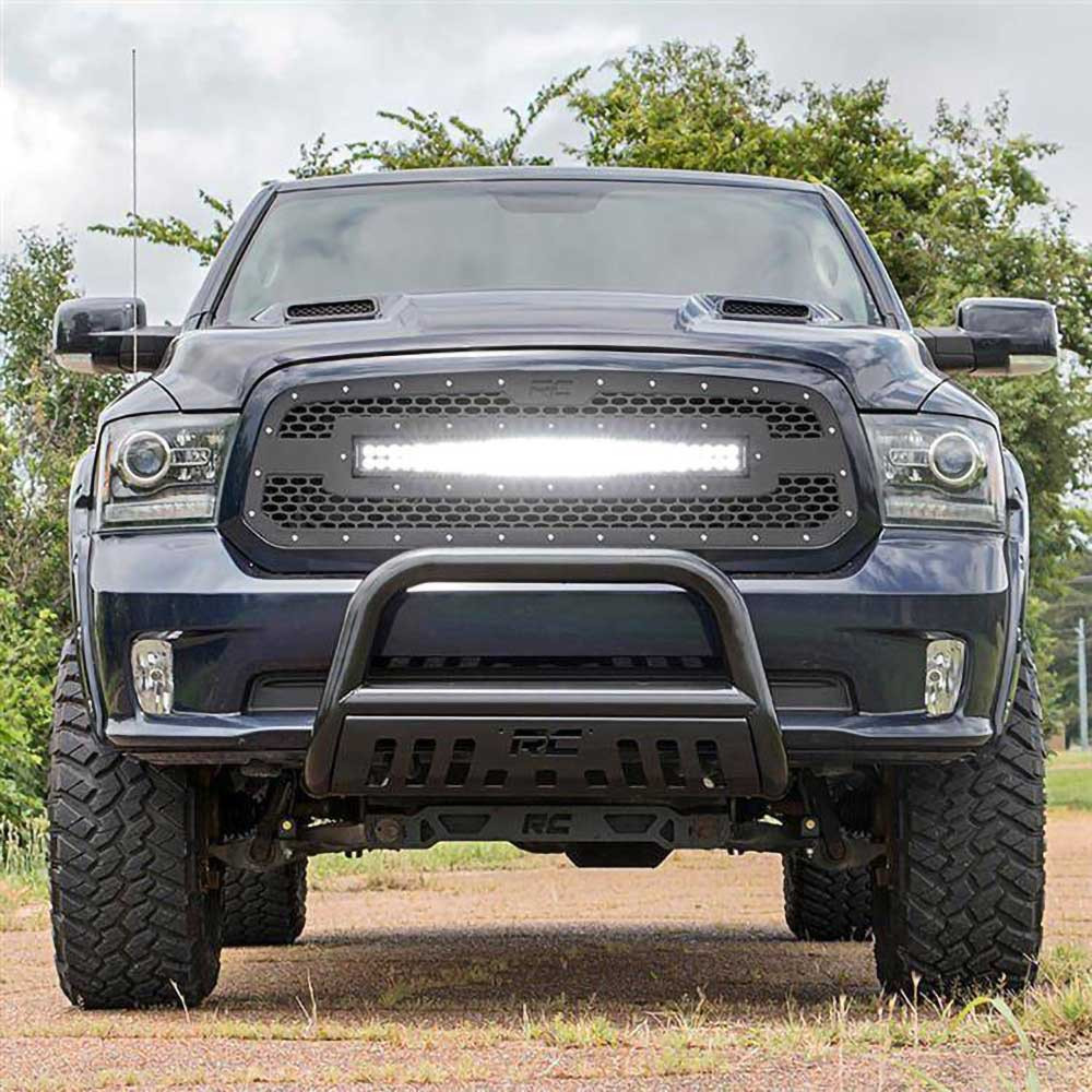 фото №8, Решітка радіатора з подвійний молдинг led 30'' dodge ram
