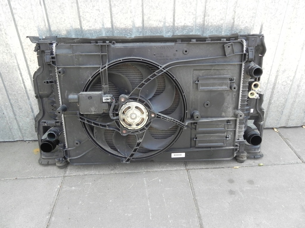 фото №7, Volvo v60 i ii lift 2.0d радиатор wody кондиционер интеркулер вентилятор