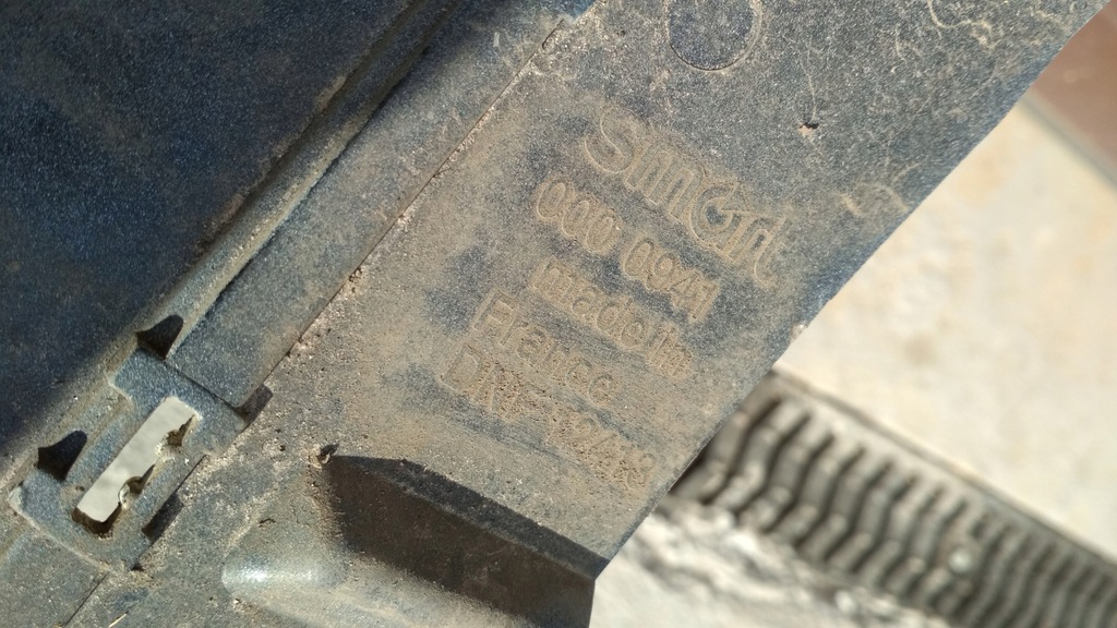 фото №9, Бампер задний smart fortwo i lift 03-06 середина