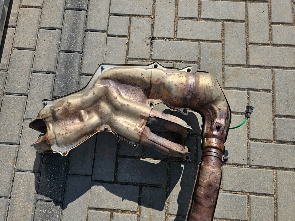 фото №13, Subaru forester v 19- коллектор выпускной катализатор r083 usa