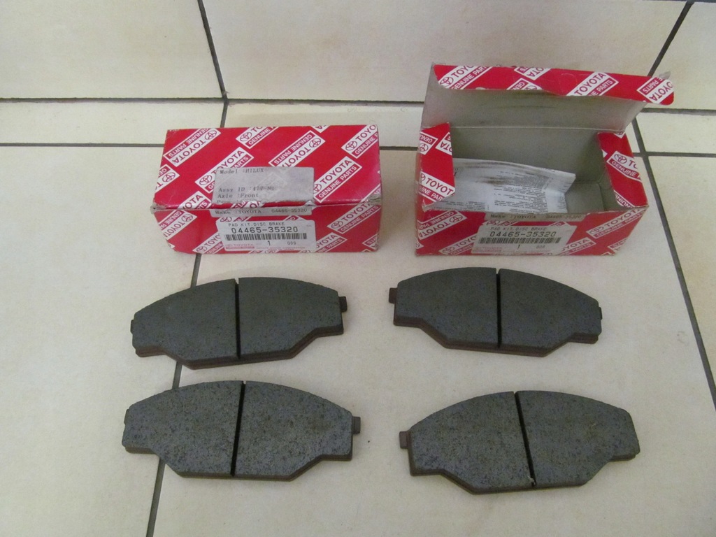 фото №1, Toyota hilux dyna 97-06 тормозные колодки тормозные передние перед