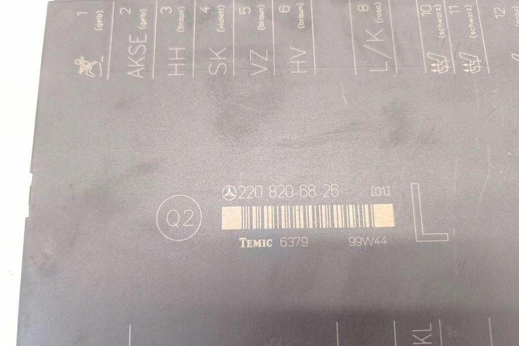 фото №7, Модуль przedniedo lewego сиденье mercedes-benz s w220 2208206826 3.2l