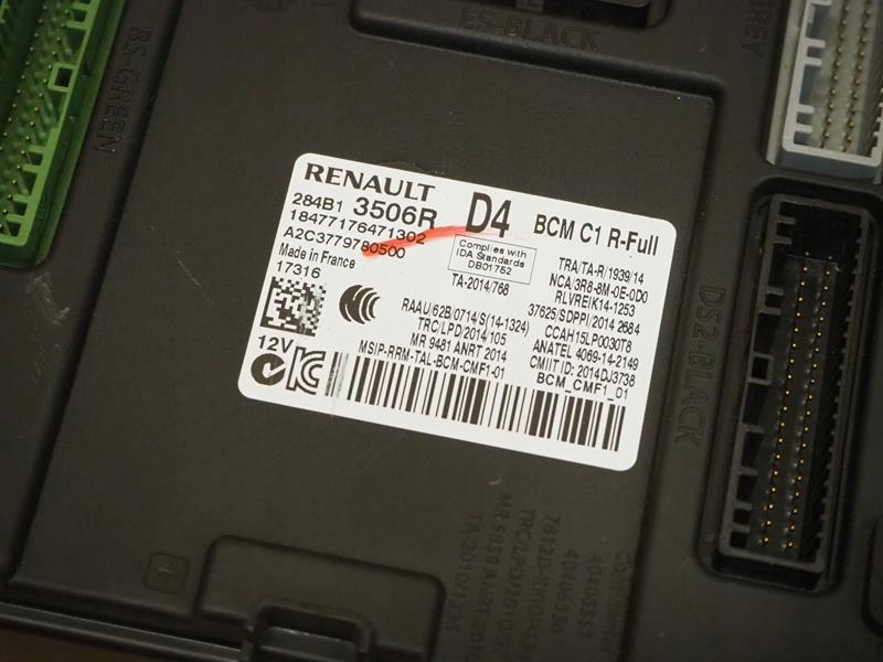фото №2, Модуль bcm renault megane iv