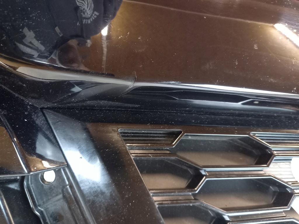 фото №6, Mitsubishi eclipse cross lift black бампер передній решітка радіатора оригінал!