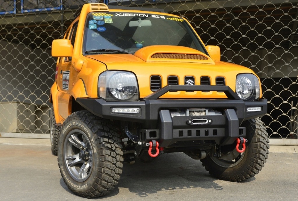 фото №14, Сталевий бампер передній suzuki jimny 1997-2017