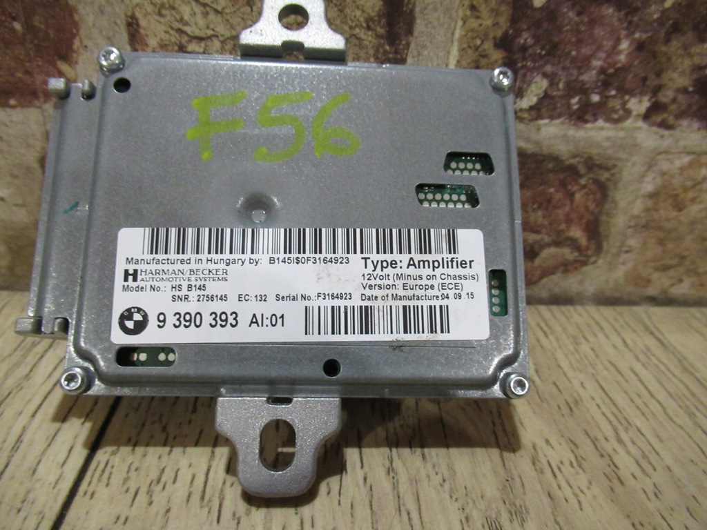 фото №2, Підсилювач harman 9390393 mini cooper f56 2015 rok