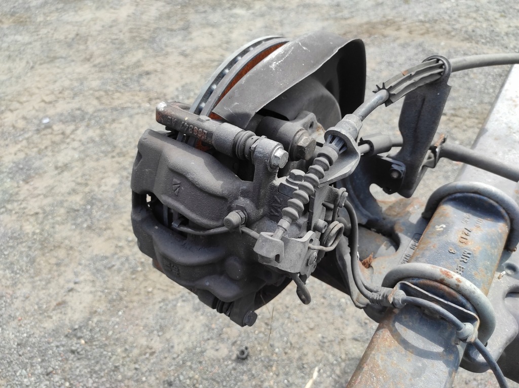 фото №5, Балка задняя подвеска рессоры vw crafter