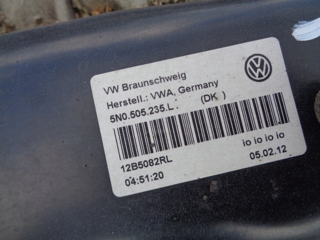 фото №9, Подвеска задние балка oś мост vw tiguan i fl 5n 2.0 tdi