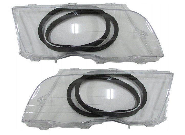 фото №1, Комплект скло фари bmw 3 e46 1998-2001