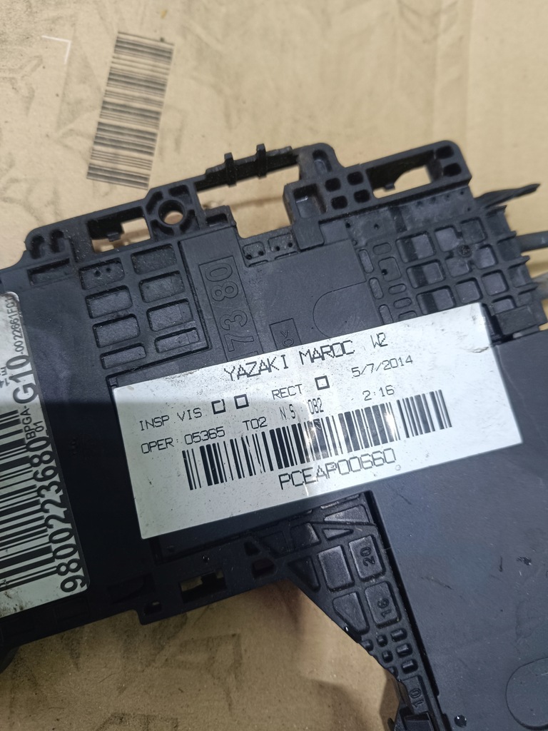 фото №4, Модуль аккумулятор g10 9800223680 citroen peugeot 2.0 b hdi