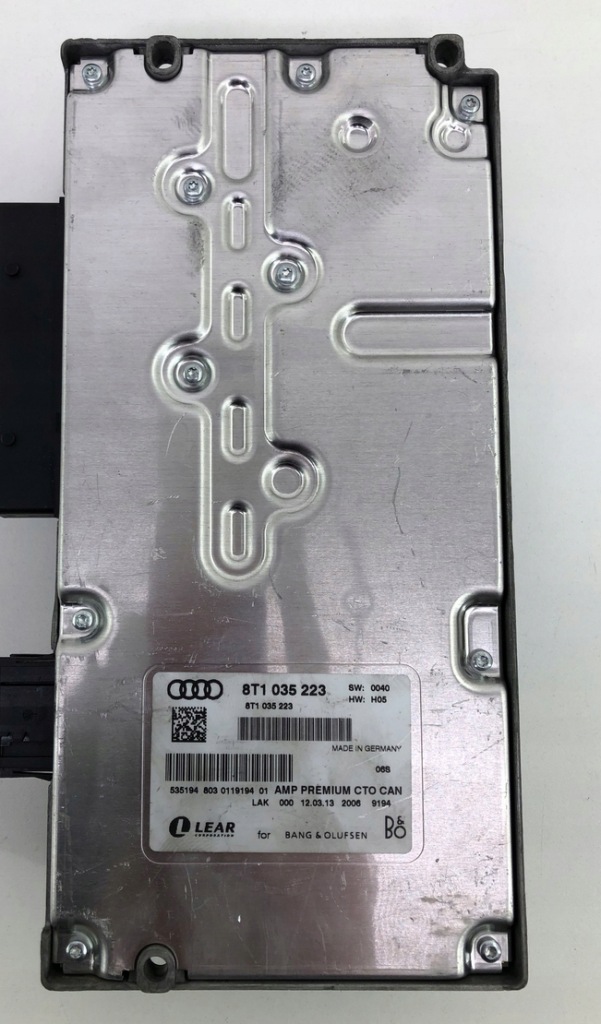 фото №1, Усилитель bang olufsen audi a4 8k a5 8t q5 8r lift 8t1035223a