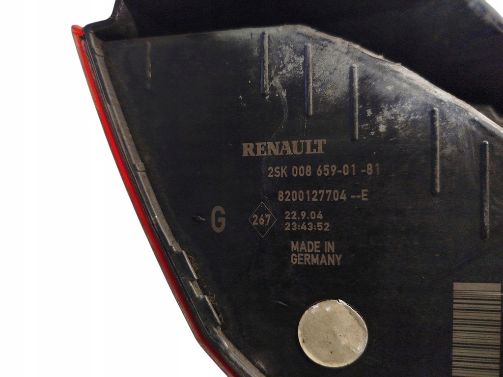 фото №3, Лампа левая задняя задняя renault scenic ii 8200127704