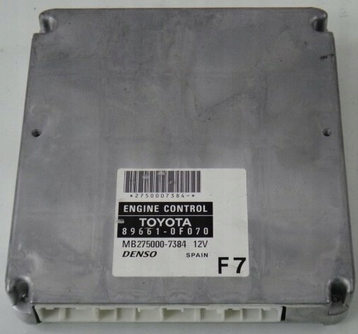 фото №1, Toyota corolla verso блок керування двигуна 89661-0f070