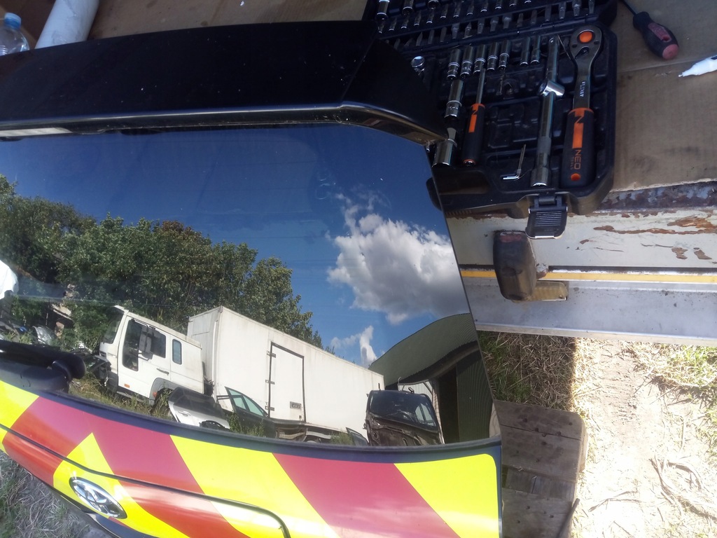 фото №5, Toyota rav4 iii 10-12 lift крышка багажника багажника цвет 202 чёрный