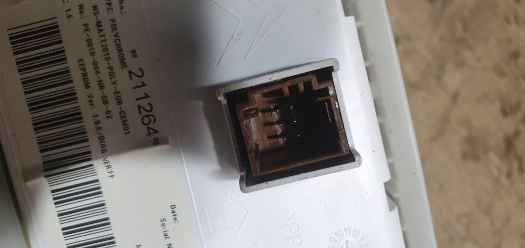 Счетчик приборы спидометр 1.2thp uk ang peugeot 2008 i рестайлинг  9822915980 с Разборки