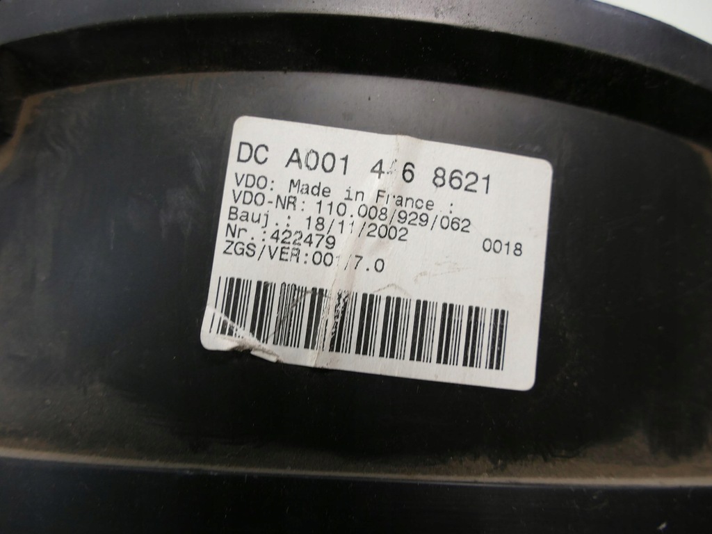 фото №9, Mercedes sprinter w903 2.2 cdi счетчик приборы