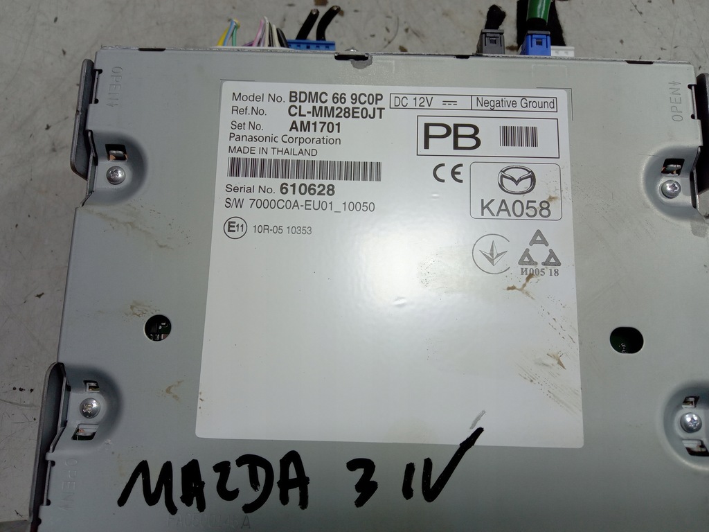 фото №6, Mazda 3 iv bp модуль радио bdmc669c0p