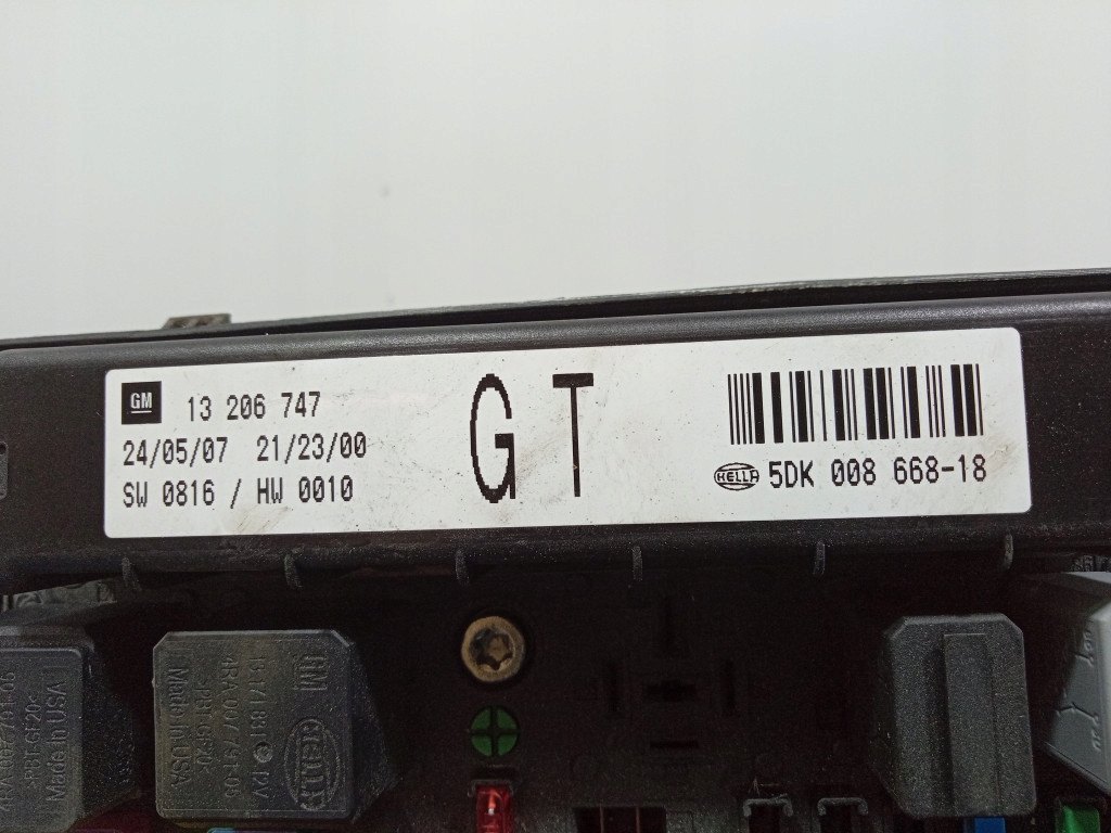 фото №11, Opel astra iii h 1.8 16v блок управления набор стартовый 12992406