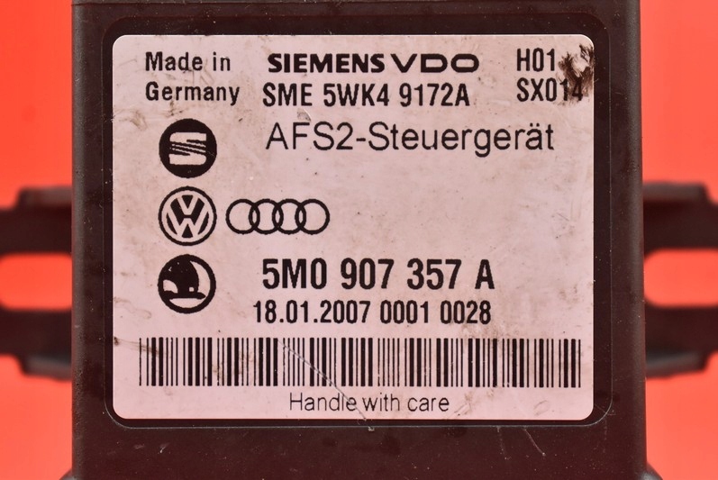 фото №7, Блок керування модуль світла 5m0907357a vw eos 2.0 tfsi 200 km 05-15