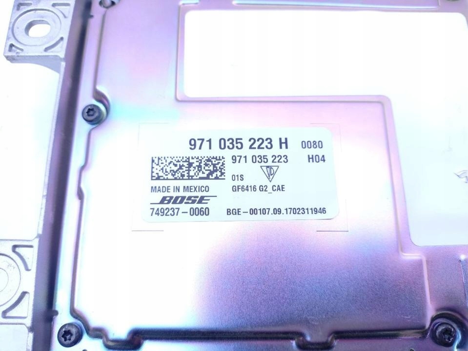 Усилитель аудио porsche panamera 2018 971035223h Оригинал