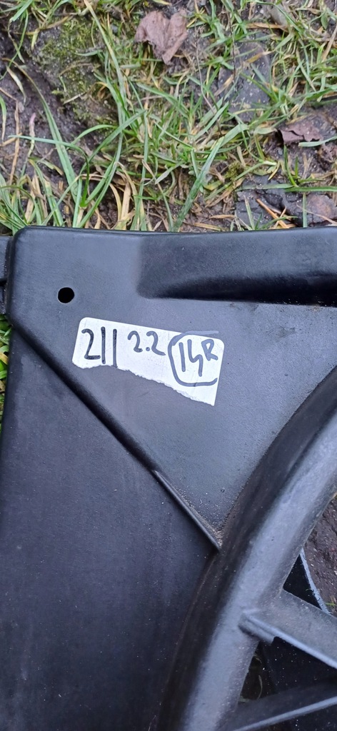 фото №16, Mercedes w211 вентилятор радиатора 2.2 cdi корпус