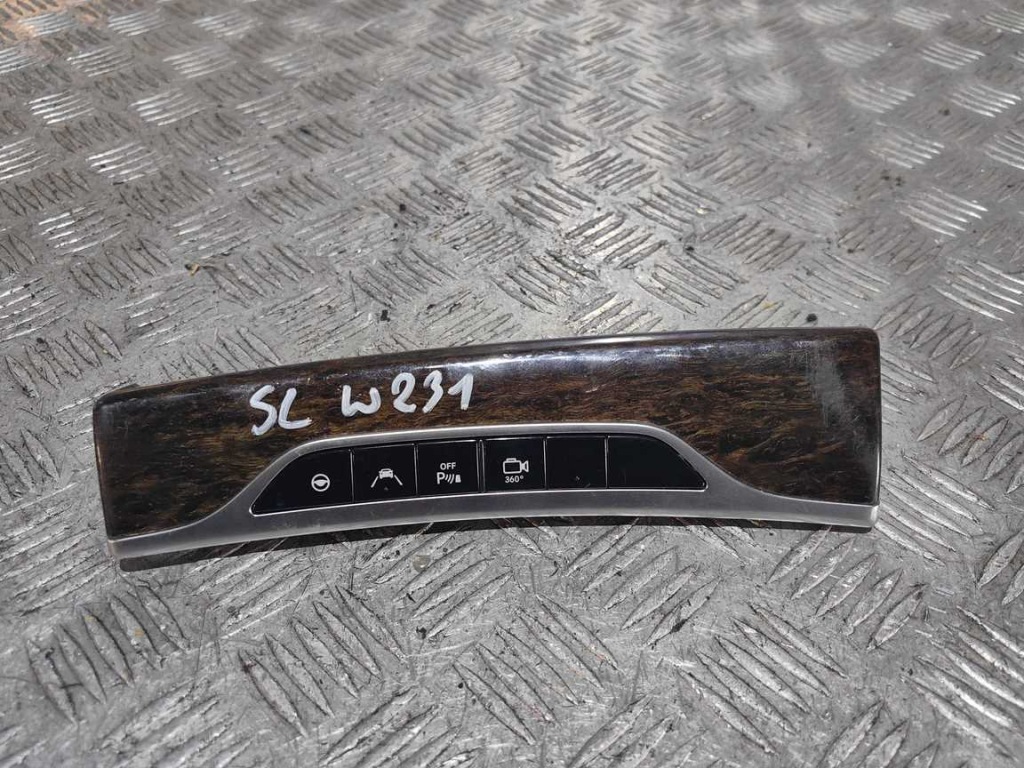 фото №1, Mercedes w222 переключатель панель dekor