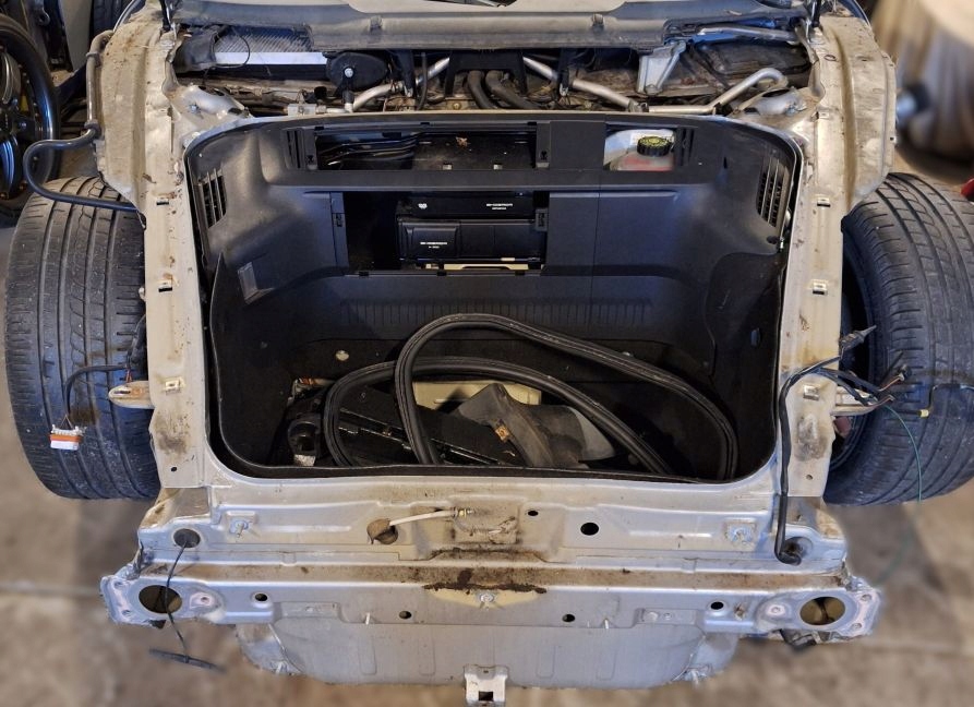 фото №1, Porsche cayman boxster 987 поддон pas передний ćwiatka