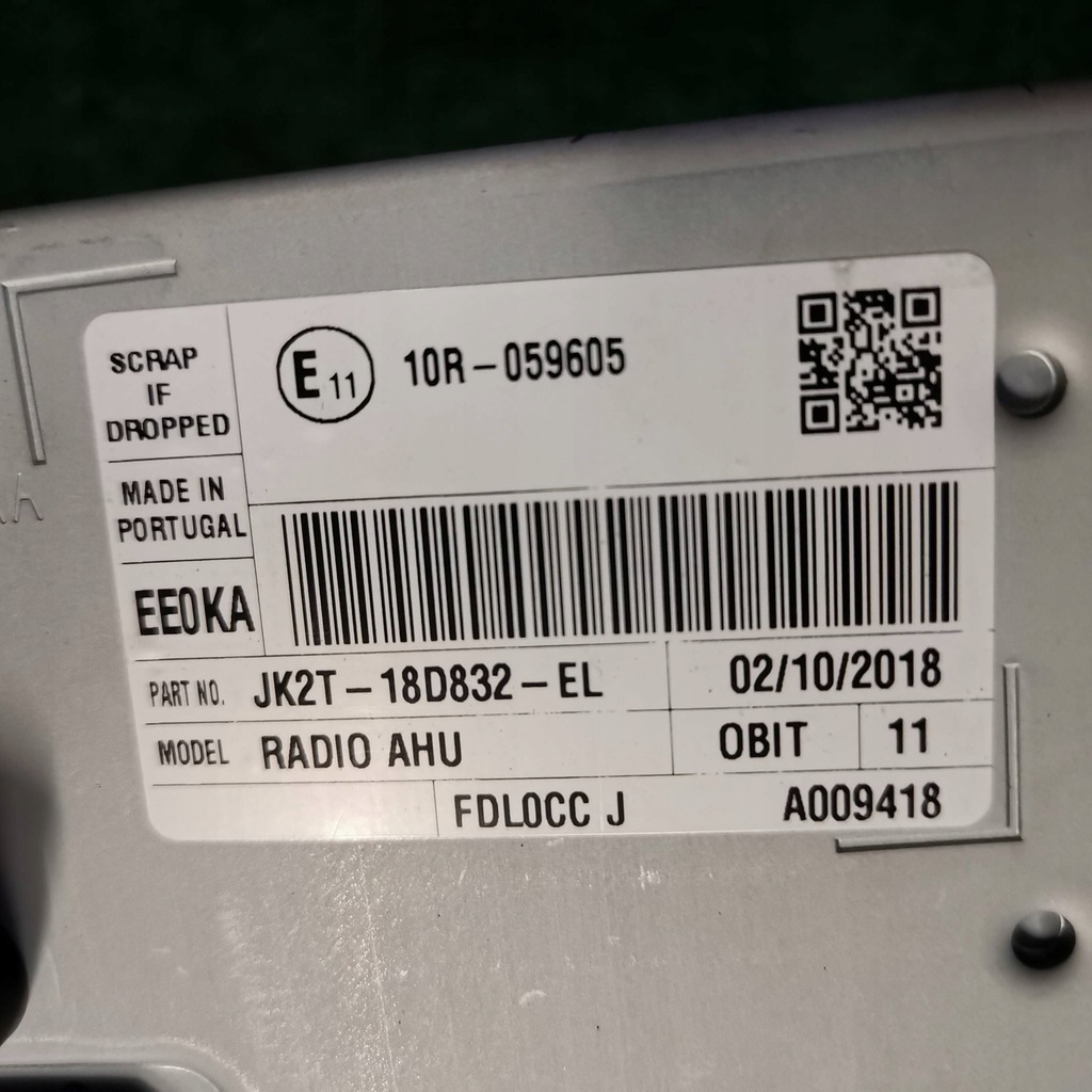 фото №4, Ford transit custom lift радіо jk2t-18d832-el