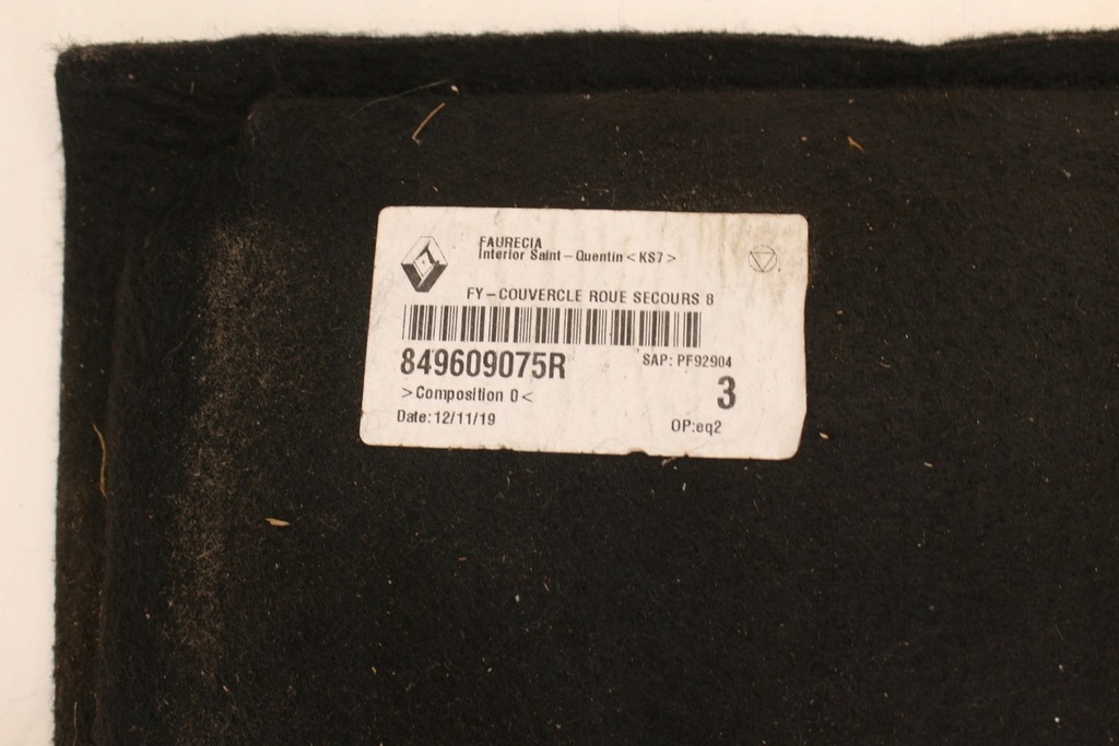 фото №9, Обшивка підлога багажника renault scenic iv