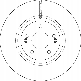фото №1, Trw df6545s диск гальмівна
