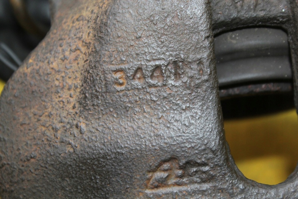 фото №7, Суппорт тормозной левый перед a4 b6 310mm