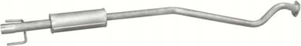 Купити Гасник opel astra g 1.7td 98-04 середній 17.305al/plo