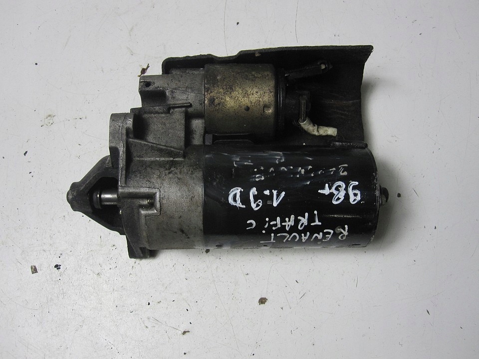 фото №1, Стартер renault trafic 1.9d 98r