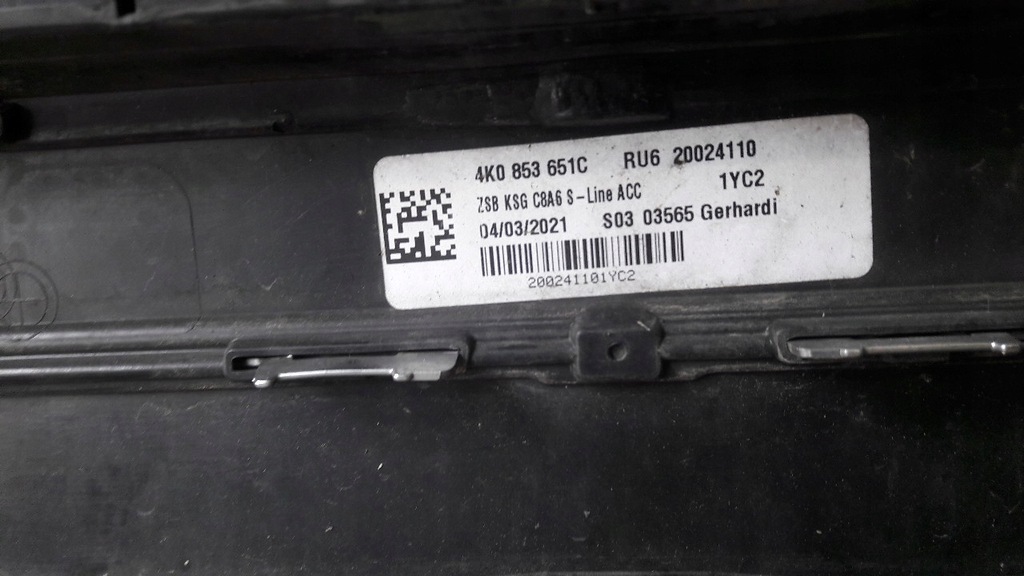 фото №13, 4k0853651 решітка радіатора решітка радіатора audi a6 c8 4k0