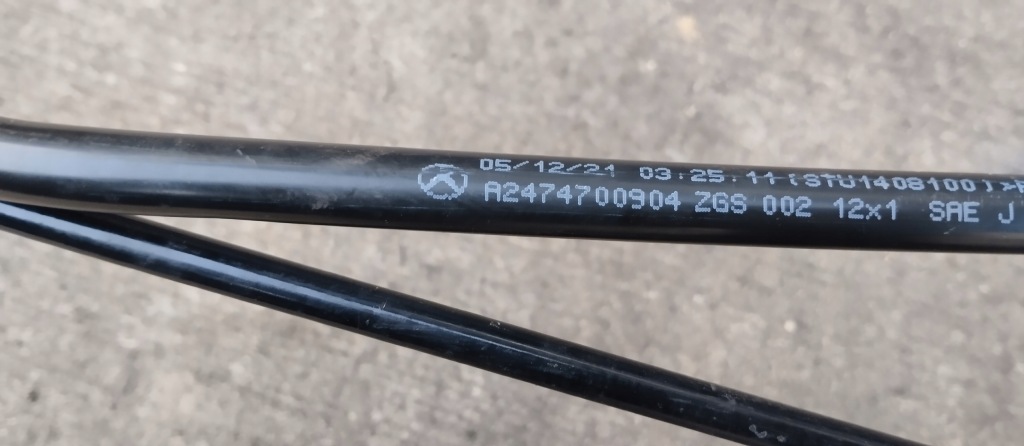 Шланг провода топливные mercedes cla w118 1.3 cgi 22r a0009958204 Оригинал