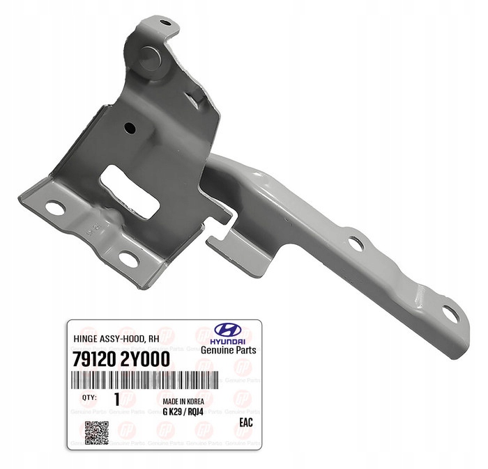 фото №1, Hyundai ix35 2010-2015 петля капот правий 791202y000 оригінал