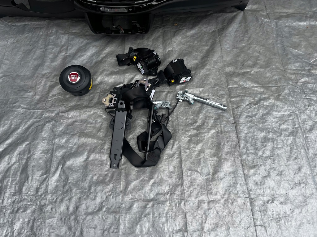 фото №8, Fiat tipo ii lift консоль панель приладів панель приладів подушки безпеки ремені подушка безпеки 2019-