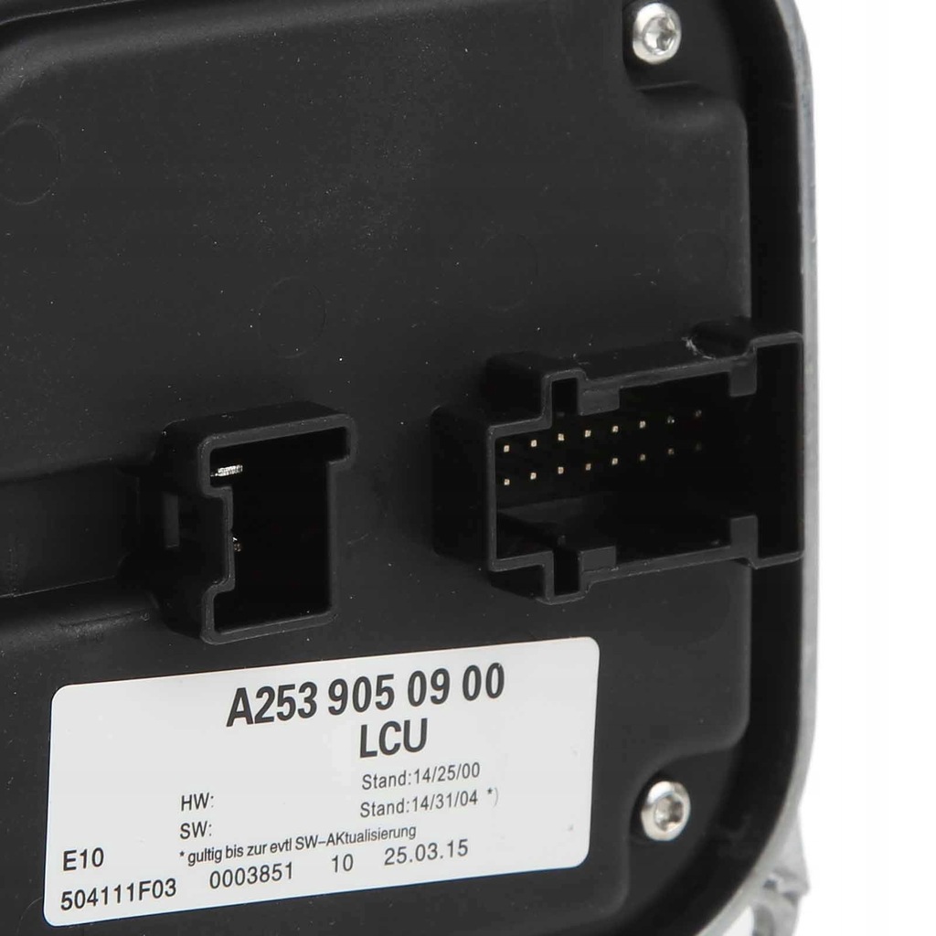 фото №13, Модуль управляющий фары led a2539050900 нержавеющий заменитель dla