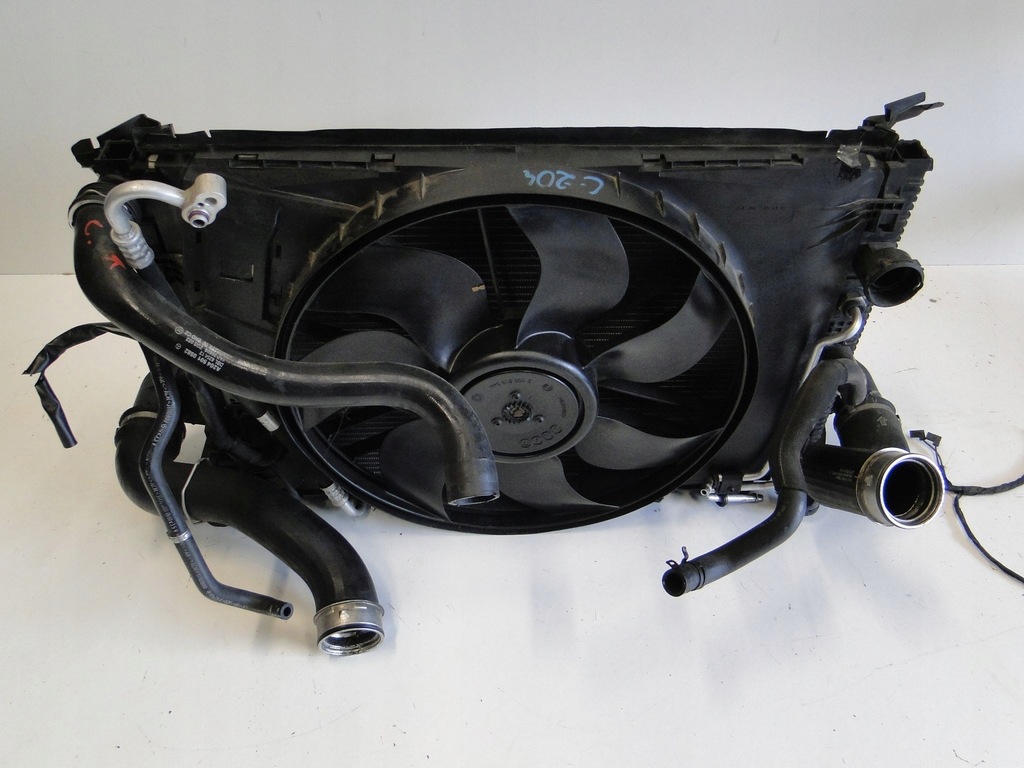 фото №8, Mercedes c w204 204 wąż шланг радіатора wody