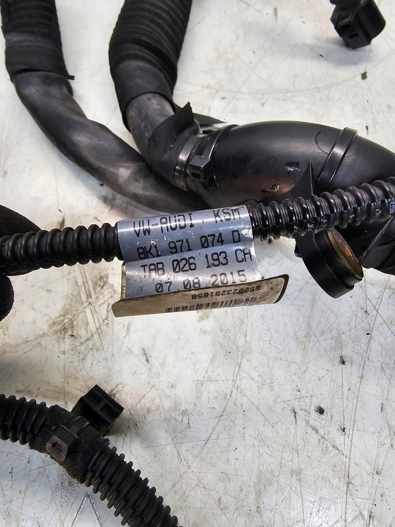 фото №9, Джгут двигуна audi q5 8r lift 3.0 tdi ctba 8k1971074d