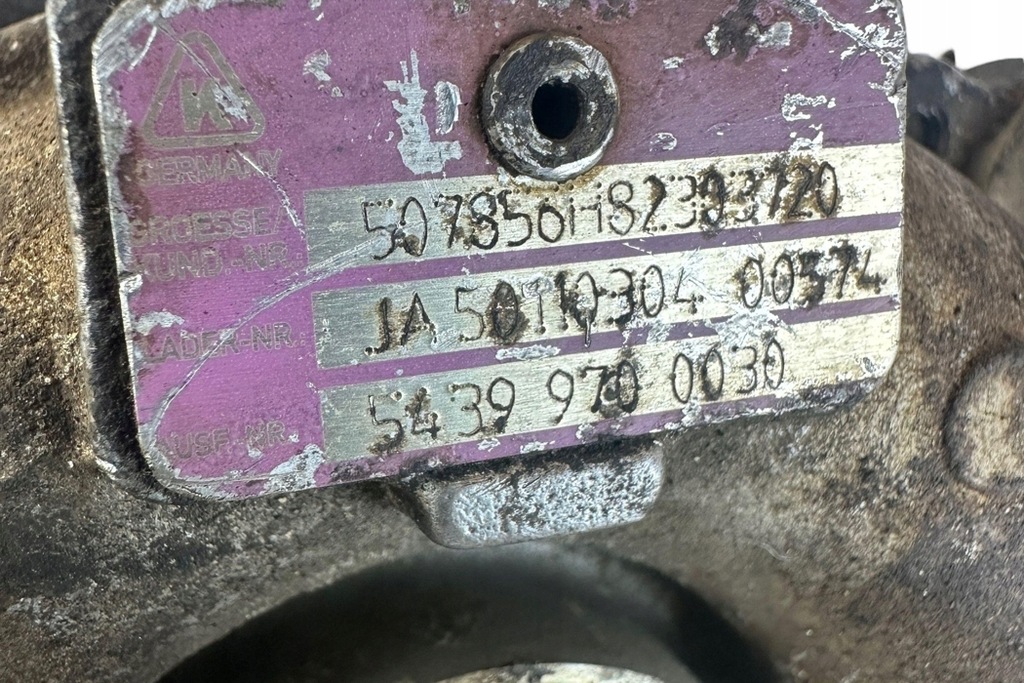 фото №8, Турбина nissan qashqai / qashqai +2 i j10, jj10 54399700030 1.5l дизель