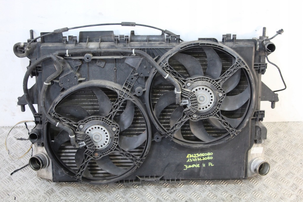 фото №3, Pas передний радиатор jumper ii lift