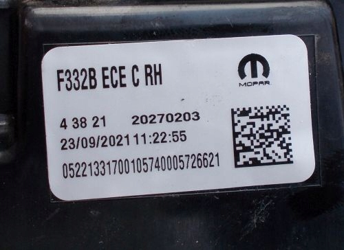 фото №4, Fiat 500e electric 20- задняя левая i правая led