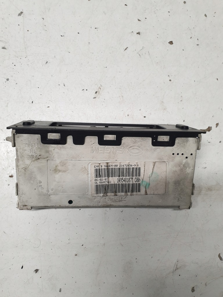 фото №4, Дисплей радио peugeot 807 1495481077