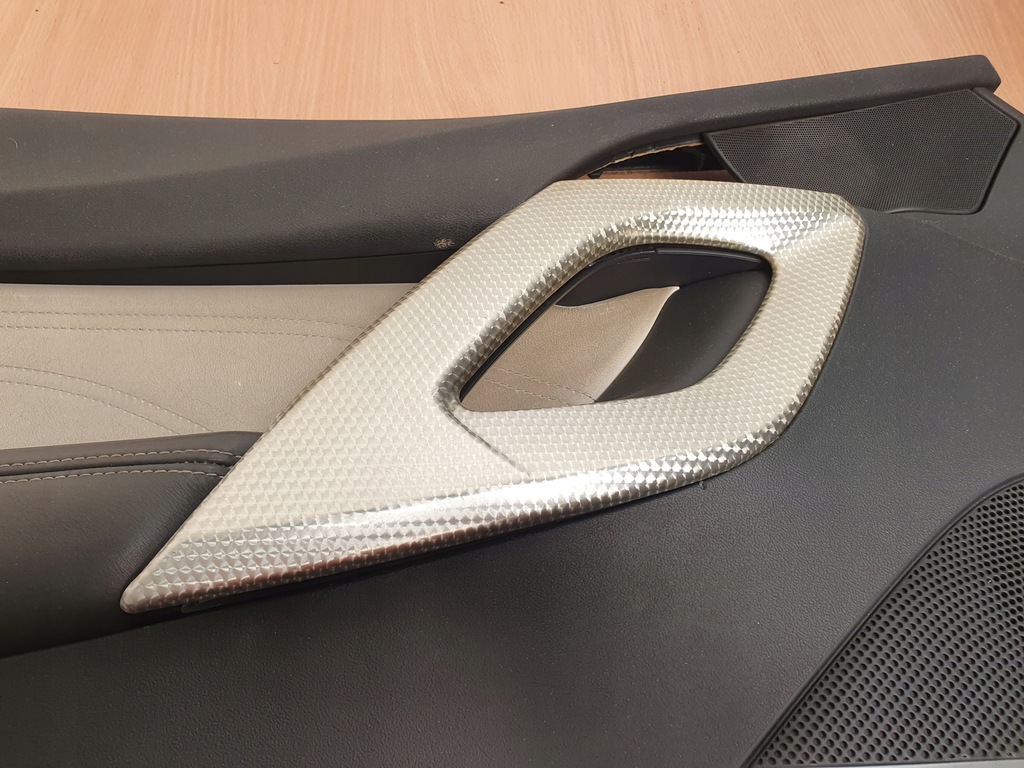 фото №4, Обшивка обивка дверь перед задняя кожа citroen ds5