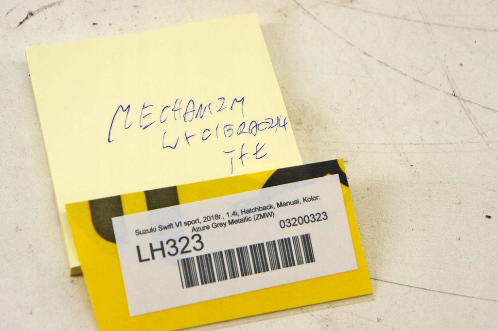 фото №6, Lh323 suzuki swift vi mk8 механизм дворник задняя