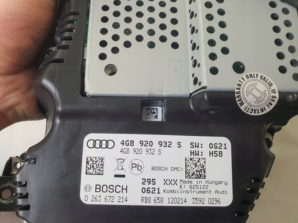 фото №6, Счетчик приборная панель приборы audi a6 c7 a7 4g8920932s